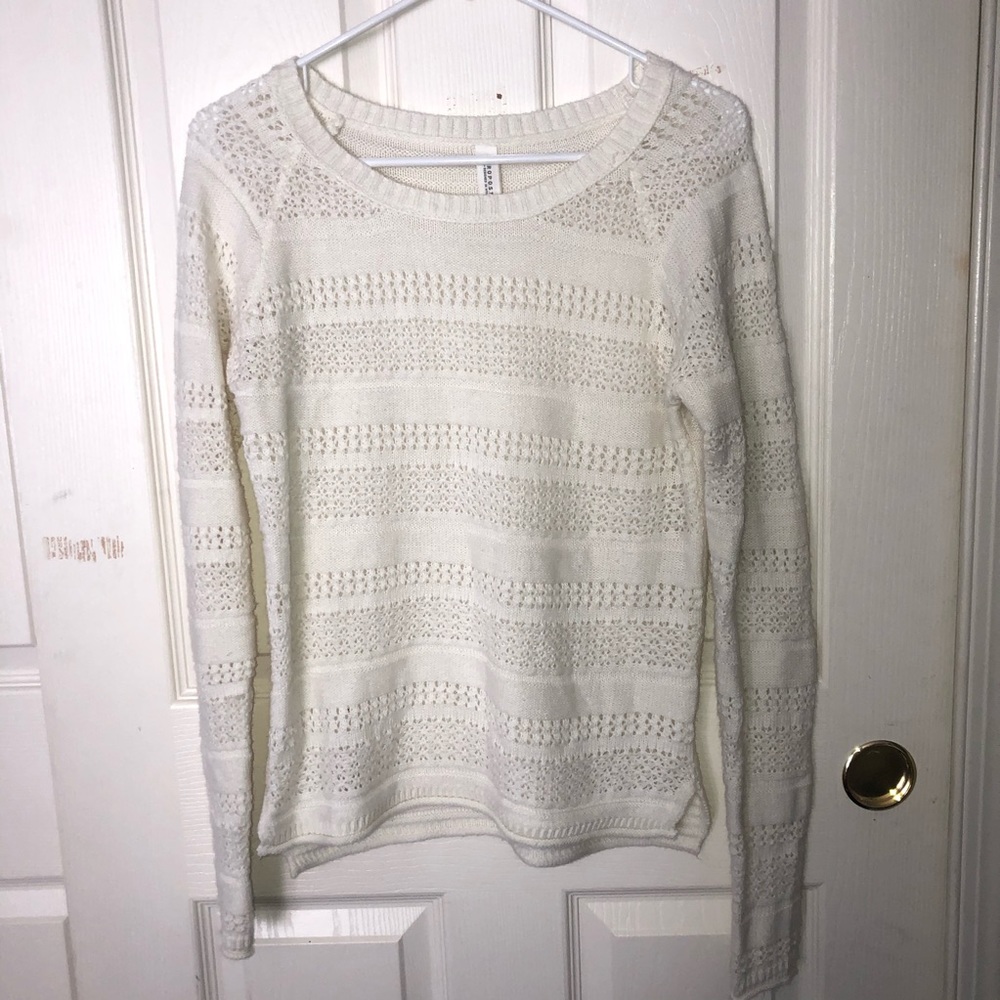 White sweater